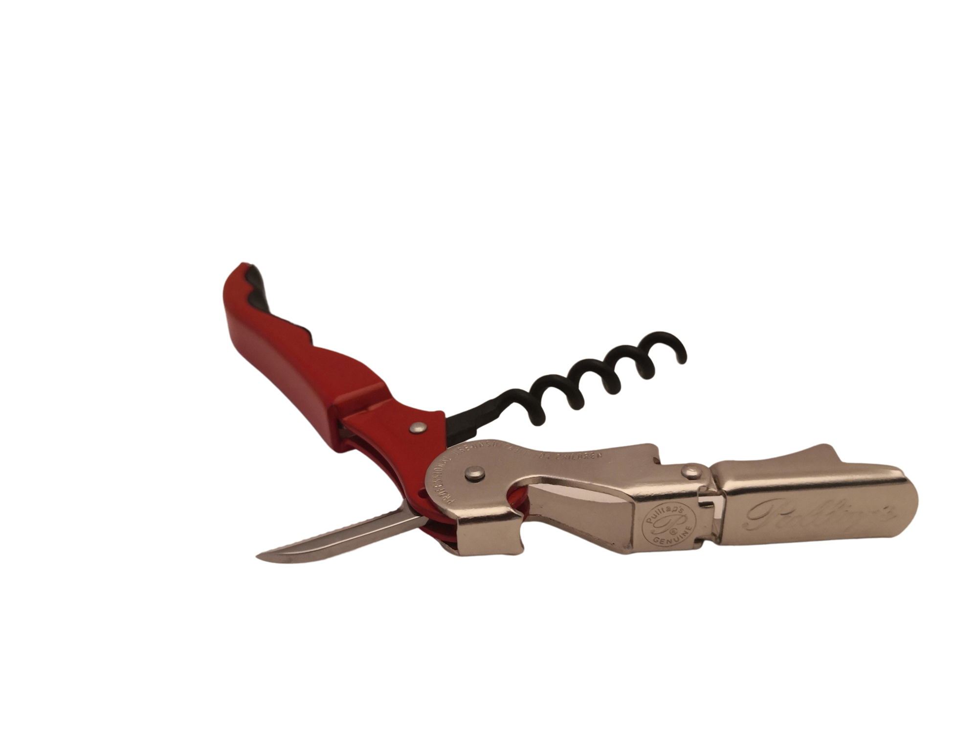 PULLTAP'S GENUINE Slider 900 Violet - Tire-bouchon De Serveur Pour Usage Professionnel - Fabriqué En Espagne - Comprend Double Levier Articulé, Couteau Coupe-capsule Type Cutter Et Décapsuleur